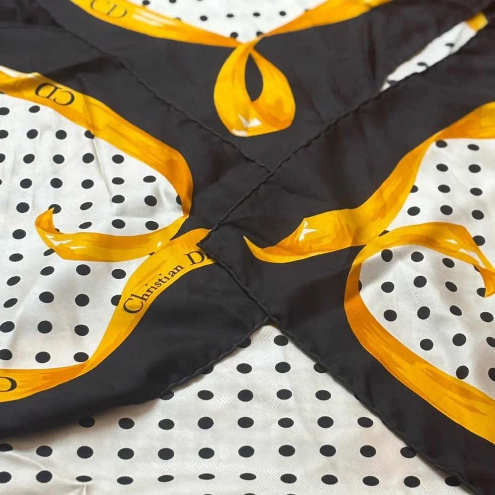 Vintage Dior Silk gift package Scarf
